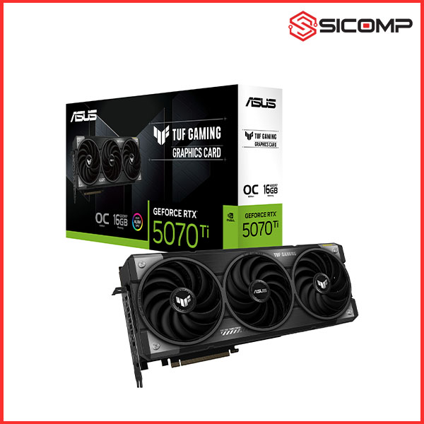 CARD MÀN HÌNH ASUS TUF GAMING GEFORCE RTX 5070 TI 16GB GDDR7 OC EDITION