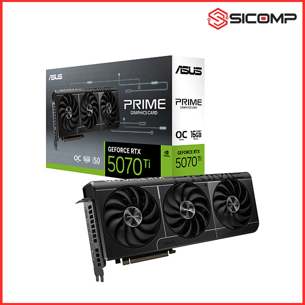 CARD MÀN HÌNH ASUS PRIME GEFORCE RTX 5070 TI 16GB GDDR7 OC EDITION