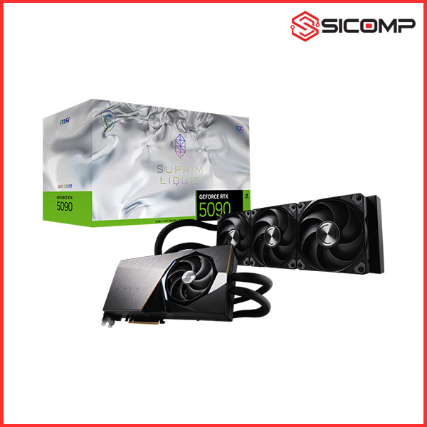 CARD MÀN HÌNH MSI GEFORCE RTX 5090 32G SUPRIM LIQUID SOC