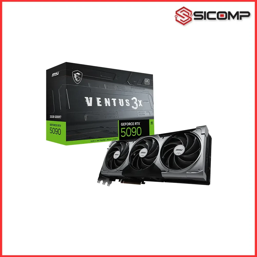 CARD MÀN HÌNH MSI GEFORCE RTX 5090 32G VENTUS 3X OC
