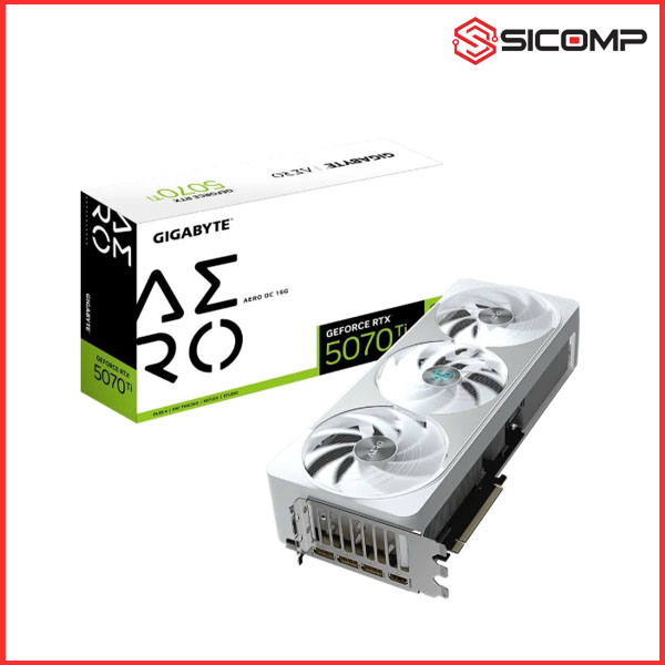 CARD MÀN HÌNH GIGABYTE GEFORCE RTX 5070 TI AERO OC 16G