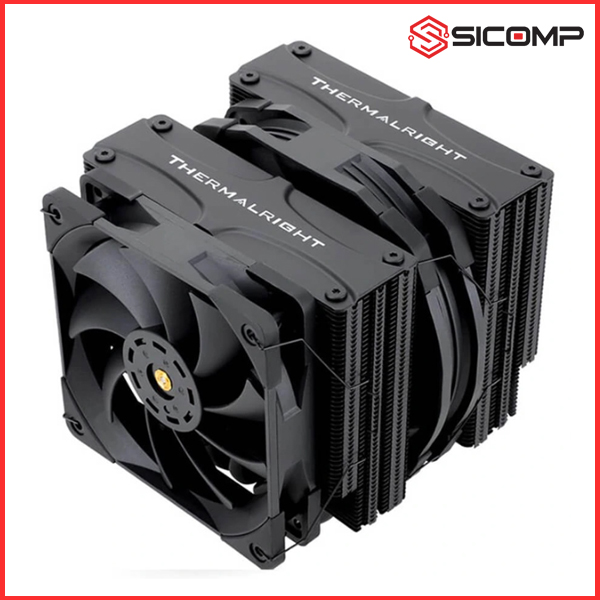 TẢN NHIỆT KHÍ THERMALRIGHT DUAL-TOWER FROST COMMANDER 140 BLACK