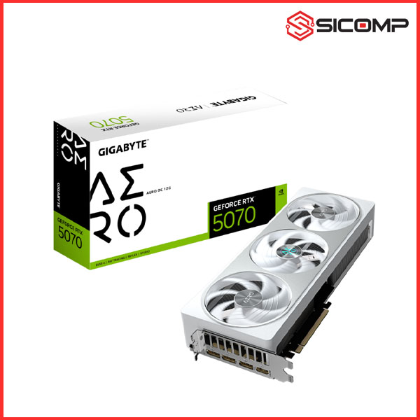 CARD MÀN HÌNH GIGABYTE GEFORCE RTX 5070 AERO OC 12G