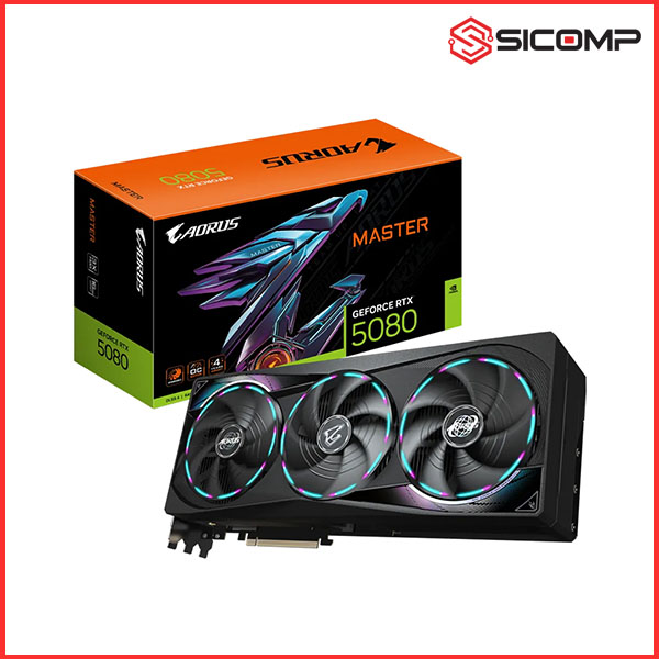 CARD MÀN HÌNH GIGABYTE AORUS GEFORCE RTX 5080 MASTER 16G