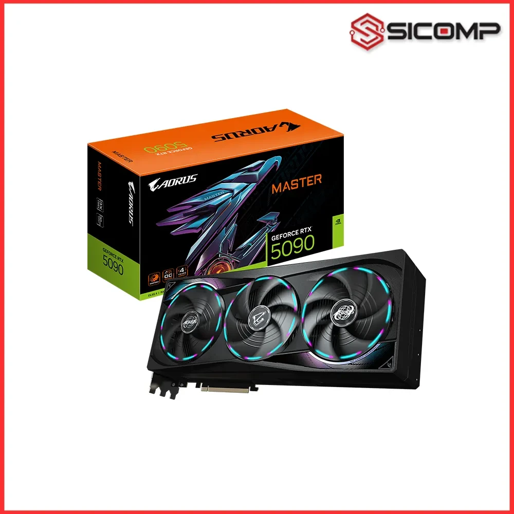 CARD MÀN HÌNH GIGABYTE AORUS GEFORCE RTX 5090 MASTER 32G