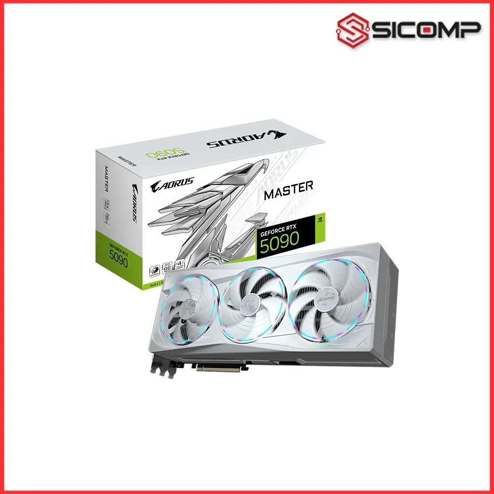 CARD MÀN HÌNH GIGABYTE AORUS GEFORCE RTX 5090 MASTER ICE 32G