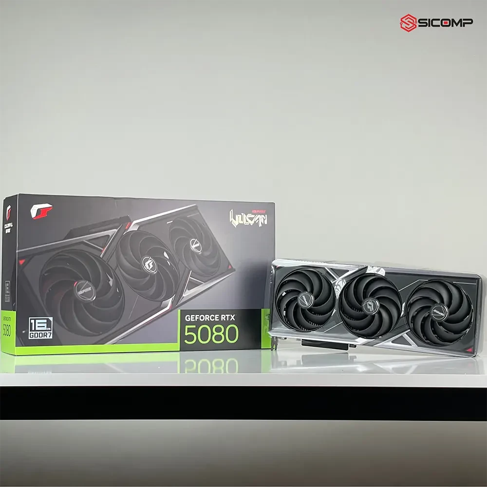 CARD MÀN HÌNH COLORFUL IGAME GEFORCE RTX 5080 VULCAN OC 16GB