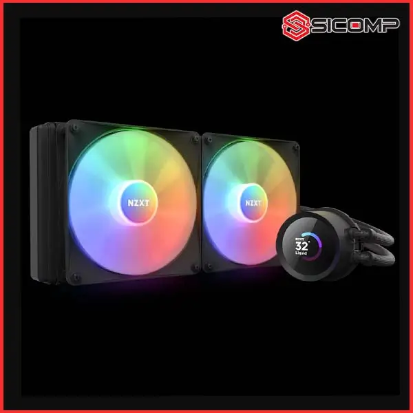 TẢN NHIỆT NƯỚC AIO NZXT KRAKEN 280 RGB BLACK