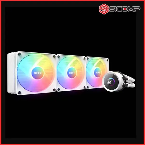 TẢN NHIỆT NƯỚC AIO NZXT KRAKEN 360 RGB WHITE