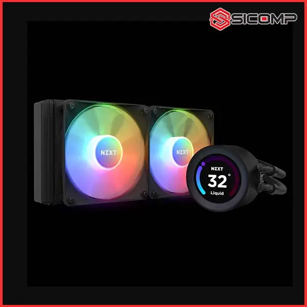 TẢN NHIỆT NƯỚC AIO NZXT KRAKEN ELITE 240 RGB BLACK