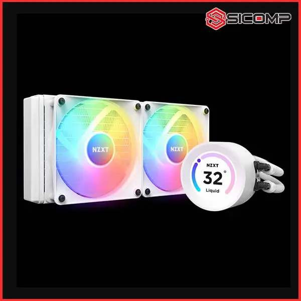 TẢN NHIỆT NƯỚC AIO NZXT KRAKEN ELITE 240 RGB WHITE