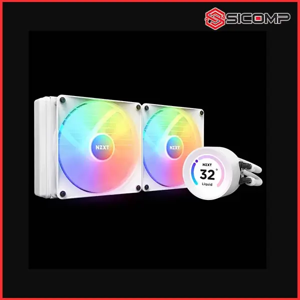 TẢN NHIỆT NƯỚC AIO NZXT KRAKEN ELITE 280 RGB WHITE