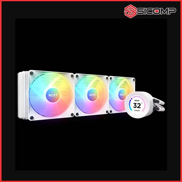 TẢN NHIỆT NƯỚC AIO NZXT KRAKEN ELITE 360 RGB WHITE