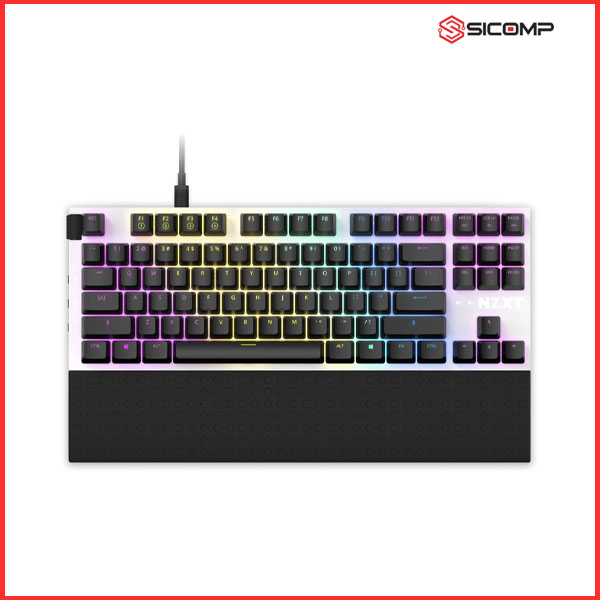 BÀN PHÍM CƠ NZXT FUNCTION (USB, WHITE)