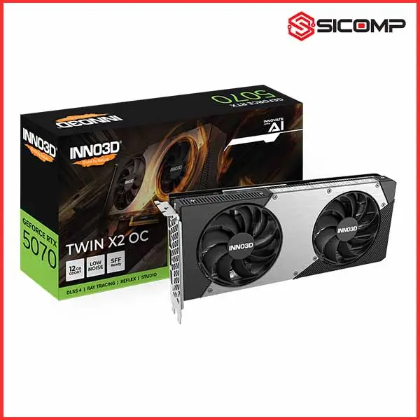 CARD MÀN HÌNH INNO3D GEFORCE RTX 5070 TWIN X2 OC