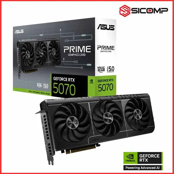 CARD MÀN HÌNH ASUS PRIME GEFORCE RTX 5070 12GB