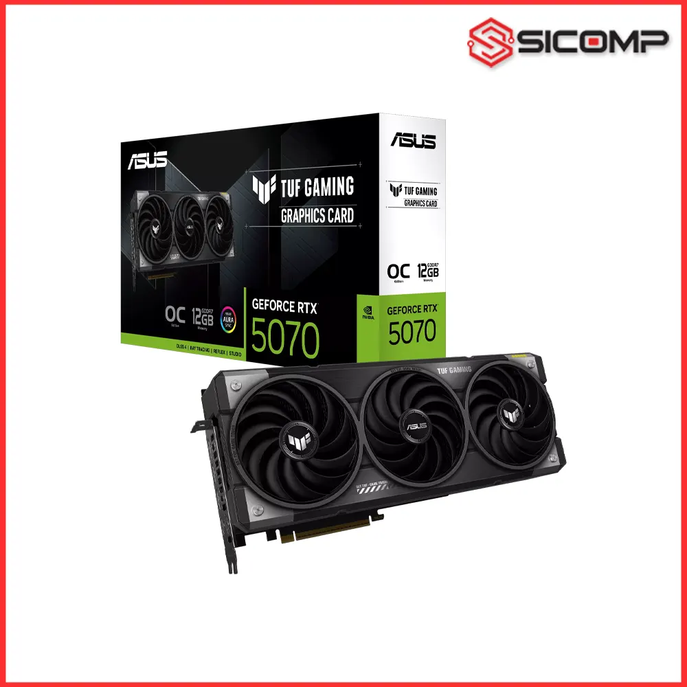 CARD MÀN HÌNH ASUS TUF GAMING GEFORCE RTX 5070 12G OC EDITION
