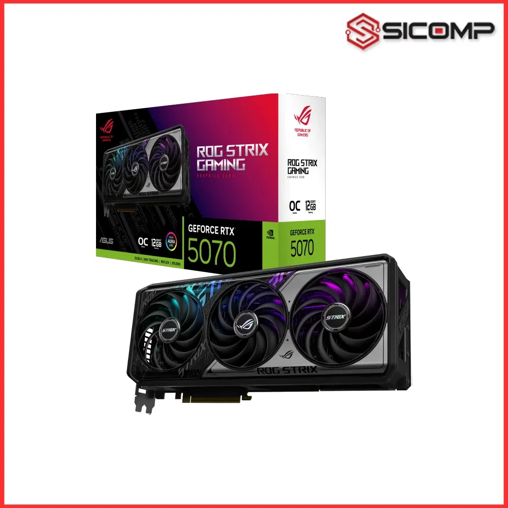 CARD MÀN HÌNH ASUS ROG STRIX GEFORCE RTX 5070 12GB OC EDITION