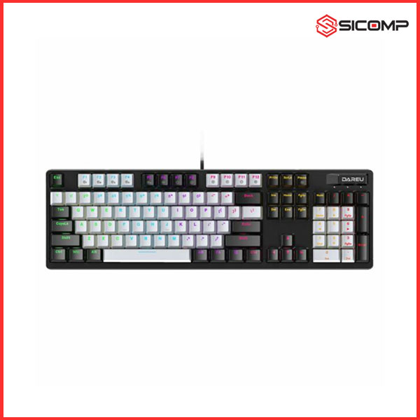 BÀN PHÍM QUANG CƠ GAMING DAREU EK1280X BLACK-GREY