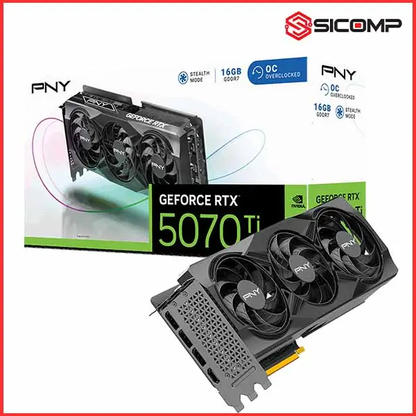 CARD MÀN HÌNH PNY GEFORCE RTX 5070Ti OC TRIPLE FAN