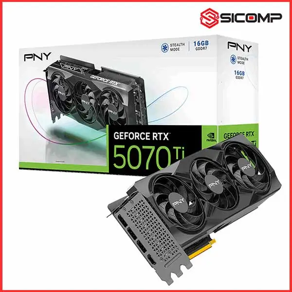 CARD MÀN HÌNH PNY GEFORCE RTX 5070Ti TRIPLE FAN