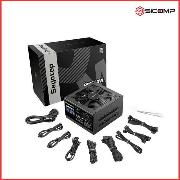 NGUỒN SEGOTEP PM850W 850W 80 PLUS PLATINUM | ATX 3.1 | PCIE 5.1 (MÀU ĐEN)