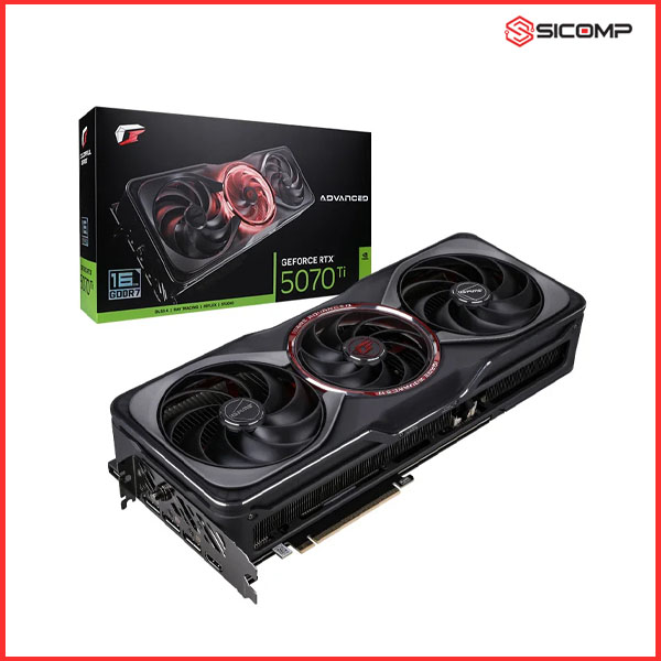 CARD MÀN HÌNH COLORFUL IGAME GEFORCE RTX 5070 TI ADVANCED OC 16GB-V