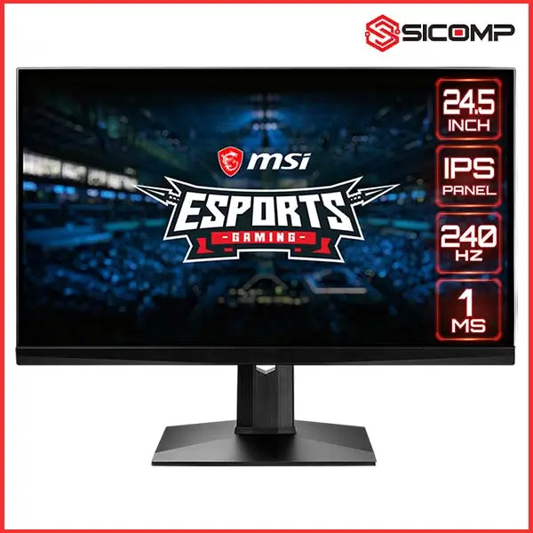 MÀN HÌNH GAMING MSI OPTIX MAG251RX  (25 INCH - FHD- IPS - 240HZ - 1MS - PHẲNG)