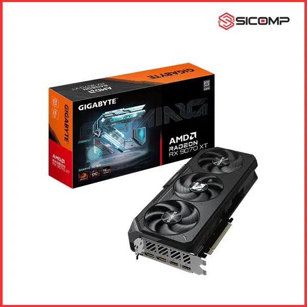 CARD MÀN HÌNH GIGABYTE RADEON RX 9070 XT GAMING OC 16G