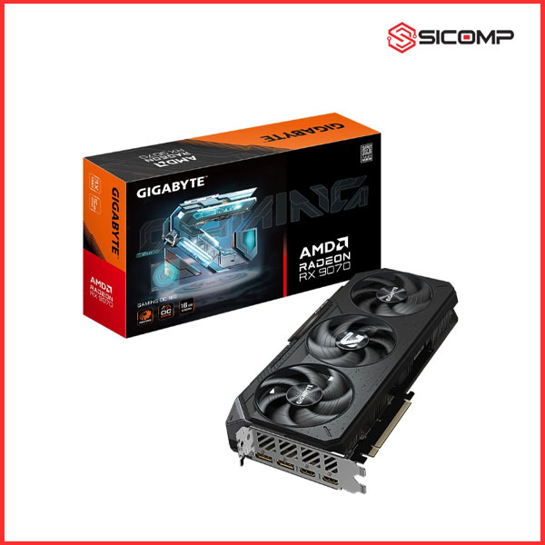 CARD MÀN HÌNH GIGABYTE RADEON RX 9070 GAMING OC 16G