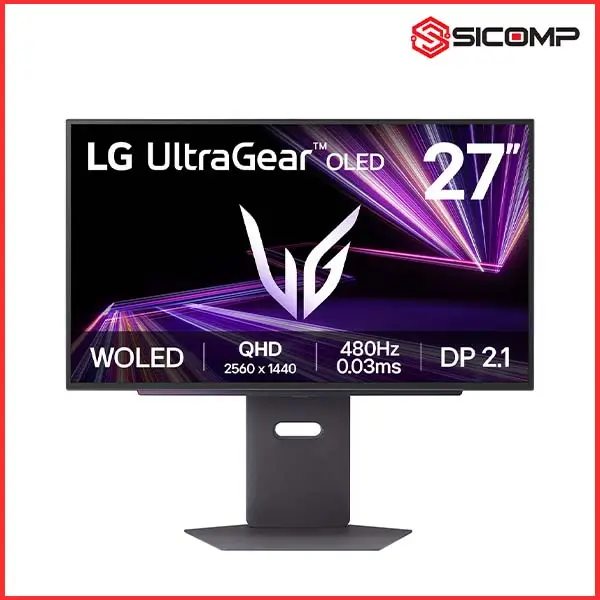 MÀN HÌNH GAMING LG ULTRAGEAR 27GX790A-B  (27 INCH - 2K - OLED - 480HZ - 0.03MS - PHẲNG)