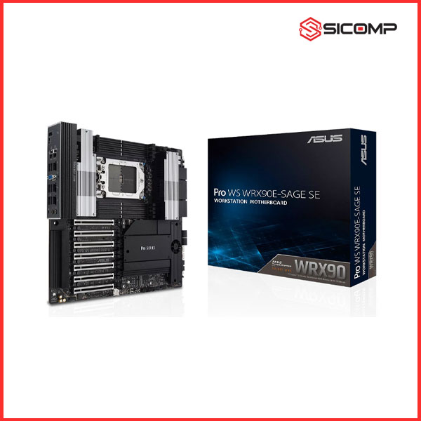 MAINBOARD ASUS PRO WS WRX90E-SAGE SE (AMD WRX90, sTR5, EEB, 8 KHE DDR5)