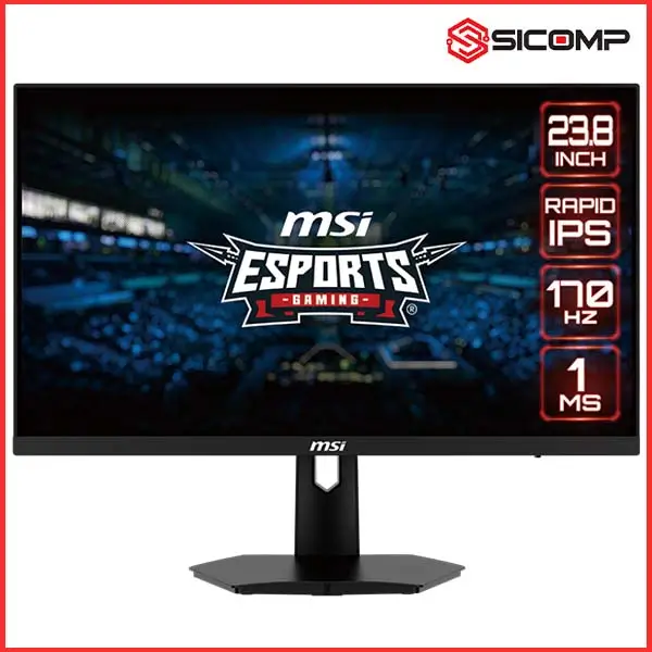 MÀN HÌNH GAMING MSI G244F (24 INCH - FHD- IPS- 170HZ - 1MS - PHẲNG)
