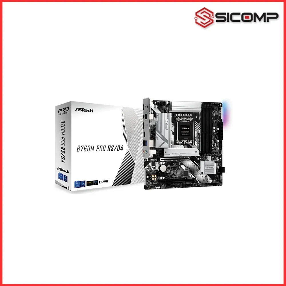 MAINBOARD ASROCK B760M PRO RS/D4