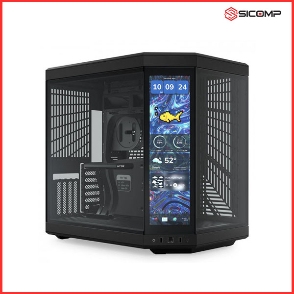 VỎ CASE HYTE Y70 TOUCH INFINITE CASE (PITCH BLACK) (CS-HYTE-Y70TI-BB)
