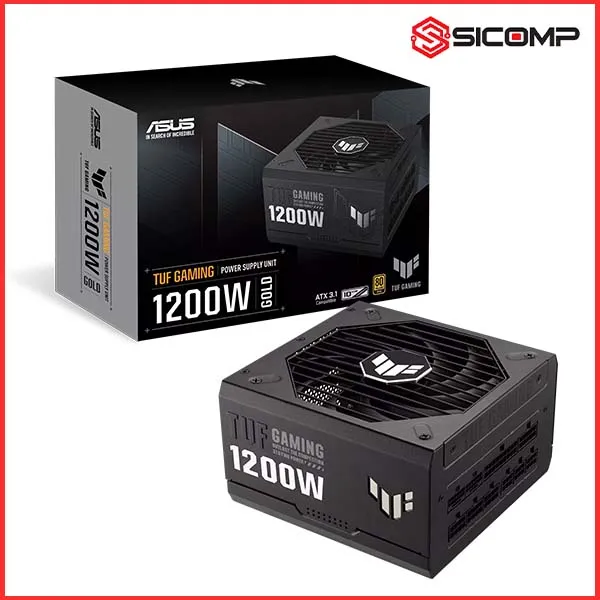 NGUỒN ASUS TUF GAMING 1200G (ATX3.0/PCIE 5.0/FULL MODULAR/MÀU ĐEN)