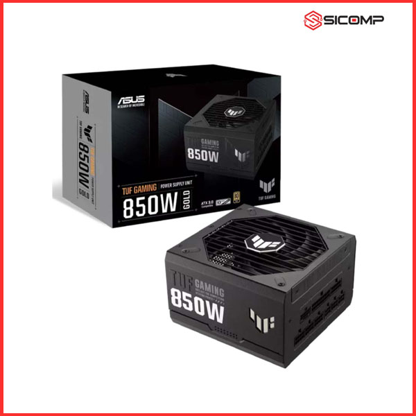 NGUỒN ASUS TUF GAMING 850G (ATX3.0/PCIE 5.0/FULL MODULAR/MÀU ĐEN)