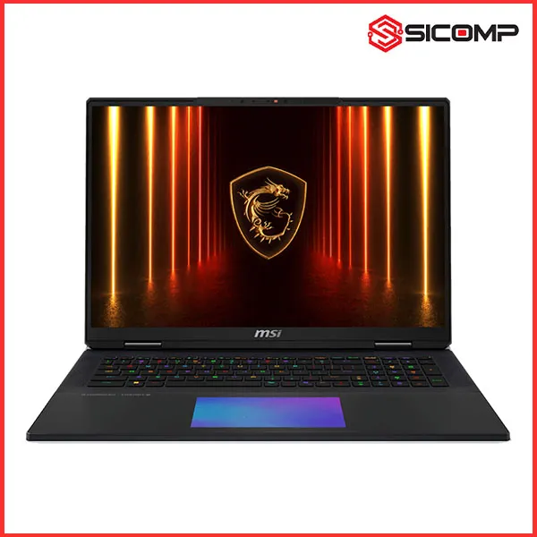 LAPTOP MSI TITAN 18 HX AI A2XWIG 090VN(CPU Ultra 9-285HX - RAM 64GB DDR5 - SSD 6TB PCIe - RTX 5080 16GB - 18INCH - UHD 4K)
