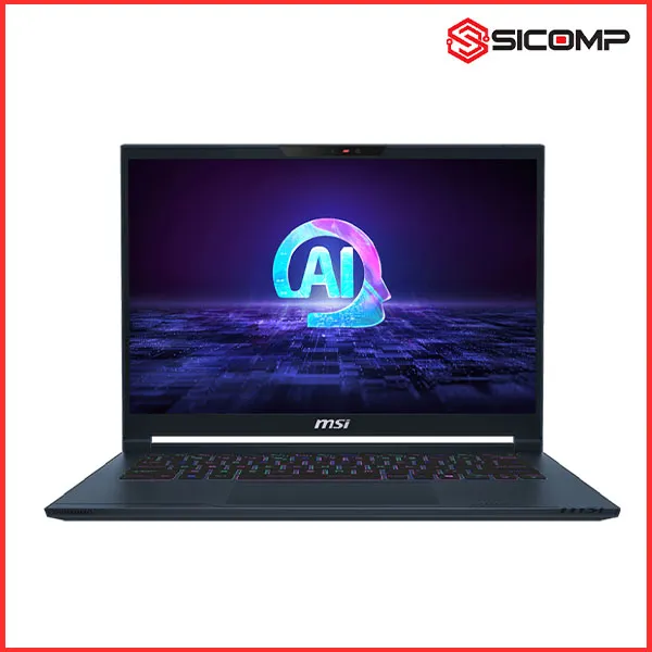 LAPTOP MSI STEALTH 14 AI STUDIO A1VFG-085VN (CPU Ultra 7-155H - RAM 32GB DDR5 - SSD 1TB PCIe - RTX 4060 16GB - 14INCH - 2K8)