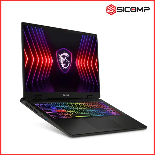 LAPTOP MSI SWORD 16 HX B14VFKG-045VN (CPU I7-14700HX - RAM 16GB DDR5 - SSD 1TB PCLE - RTX 4060 8GB - 16INCH- QHD+)