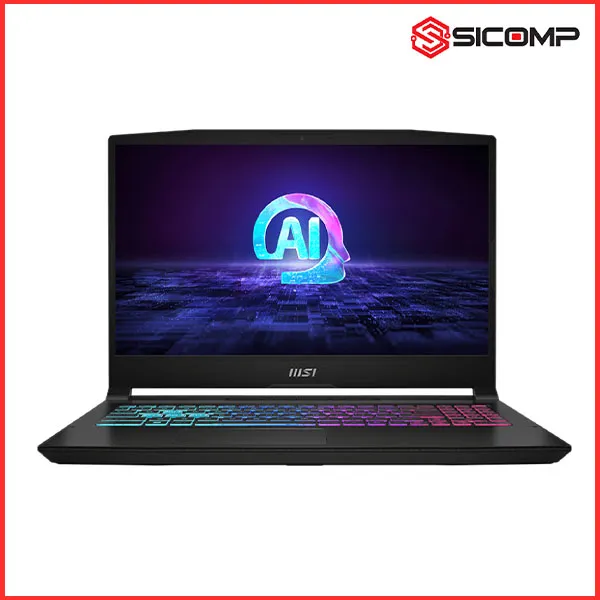 LAPTOP MSI KATANA A15 AI B8VG-465VN (CPU R7-8845HS - RAM 16GB DDR5 - SSD 1TB PCLE - RTX 4070 8GB - 15.6 FHD)