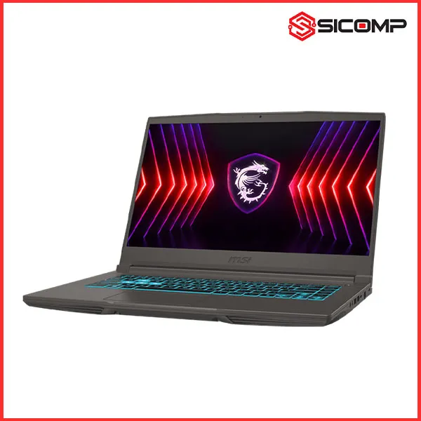 LAPTOP MSI THIN A15 B7UCX-020VN (CPU R5-7535HS - RAM 8GB DDR5 - SSD 512GB PCIe - RTX 2050 4GB - 15.6INCH - FHD)