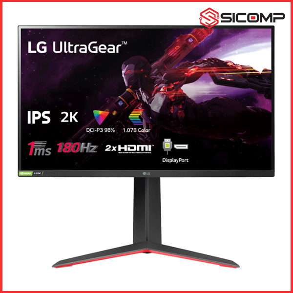 MÀN HÌNH LG 27GP850-B (27 INCH/QHD/NANO IPS/180HZ/1MS)