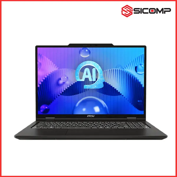 LAPTOP MSI VENTURE PRO AI A1VEG-003VN (CPU ULTRA 7-155H - RAM 16GB DDR5 - SSD 512GB PCIe - RTX 4050 6GB - 16INCH - 2K)