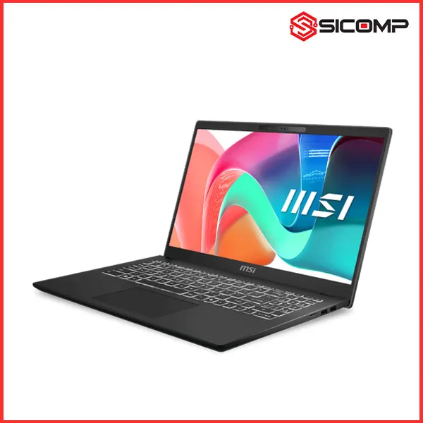 LAPTOP MSI MODERN 15H C2RMG - 292VN (CPU CORE I5-210H - RAM 16GB DDR4 - SSD 512GB PCIe - ONBOARD - 15.6INCH - FHD)