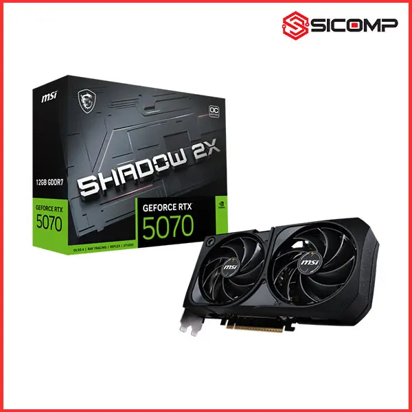 CARD MÀN HÌNH MSI GEFORCE RTX 5070 12G SHADOW 2X OC