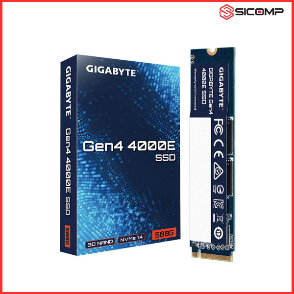 Ổ CỨNG SSD GIGABYTE GEN 4 4000E SSD 500GB