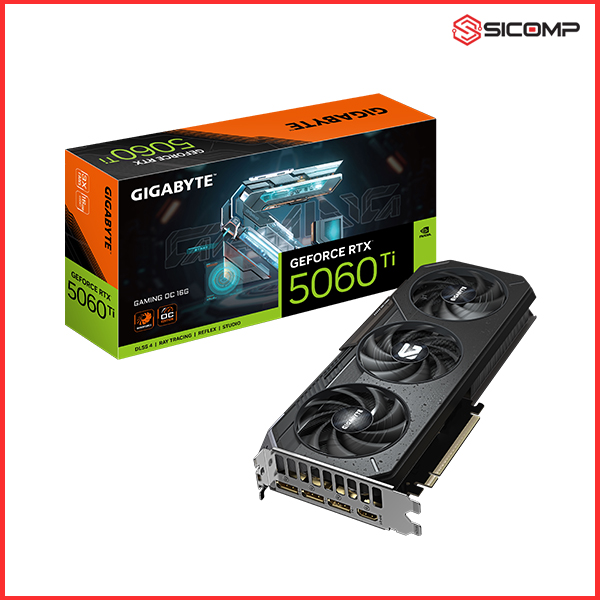 CARD MÀN HÌNH GIGABYTE GEFORCE RTX 5060 TI GAMING OC 16G