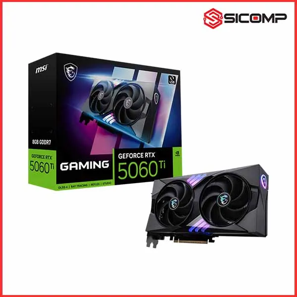 CARD MÀN HÌNH MSI GEFORCE RTX 5060 TI 8G GAMING