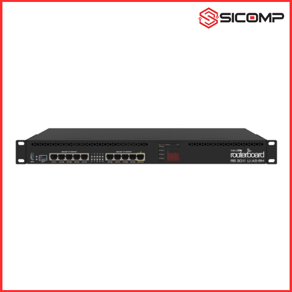 BỘ ĐỊNH TUYẾN ROUTER MIKROTIK  RB3011UiAS-RM
